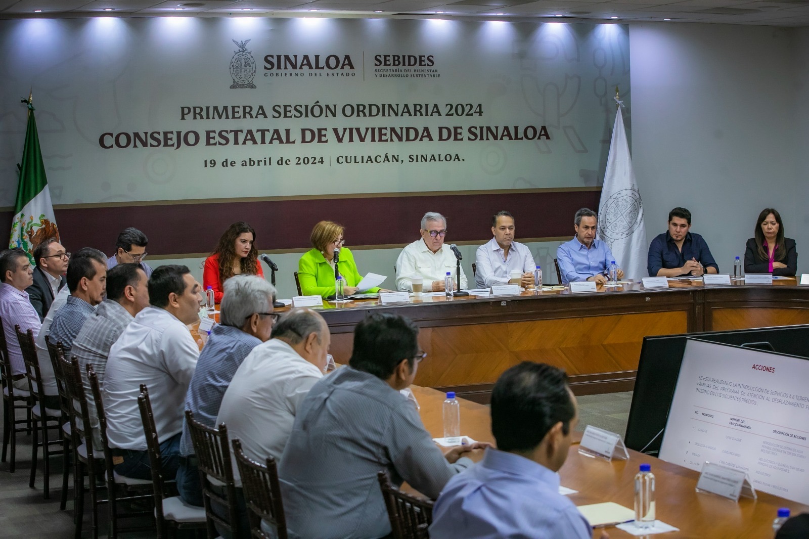 Encabeza Rocha Primera Sesi N Ordinaria Del Consejo Estatal De Vivienda