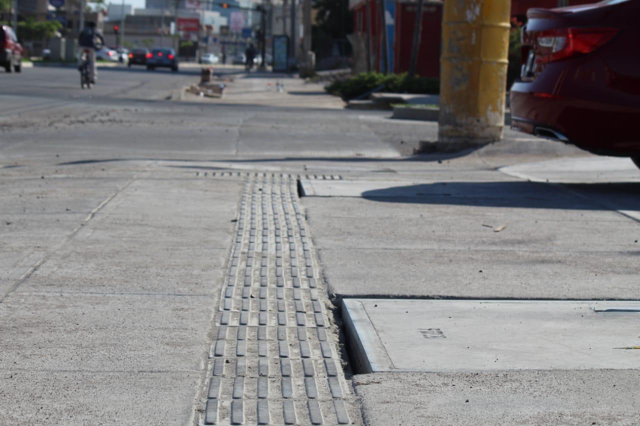 ¿Qué son las franjas de la remodelada Avenida Rafael Buelna?