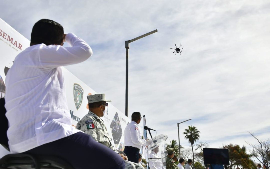 Drones apoyarán Operativo Nueva Realidad Semana Santa 2021