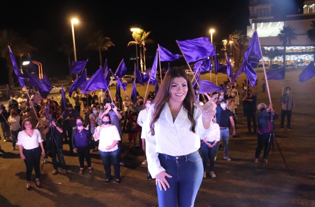 Judith Villa arranca campaña en Parque Ciudades Hermanas