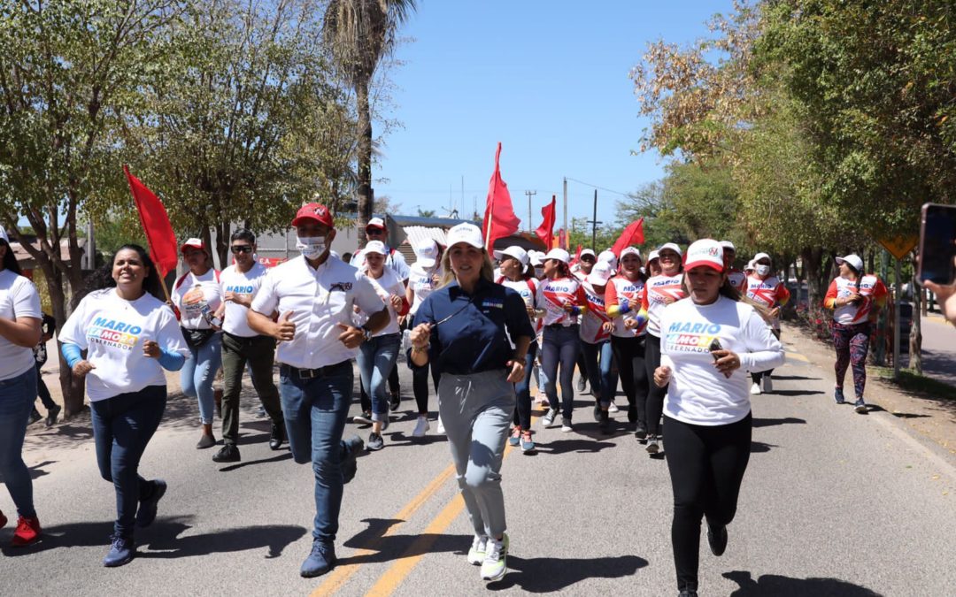 Wendy Ibarra lleva propuestas de Mario Zamora en su gira por Coyotitán y San Ignacio