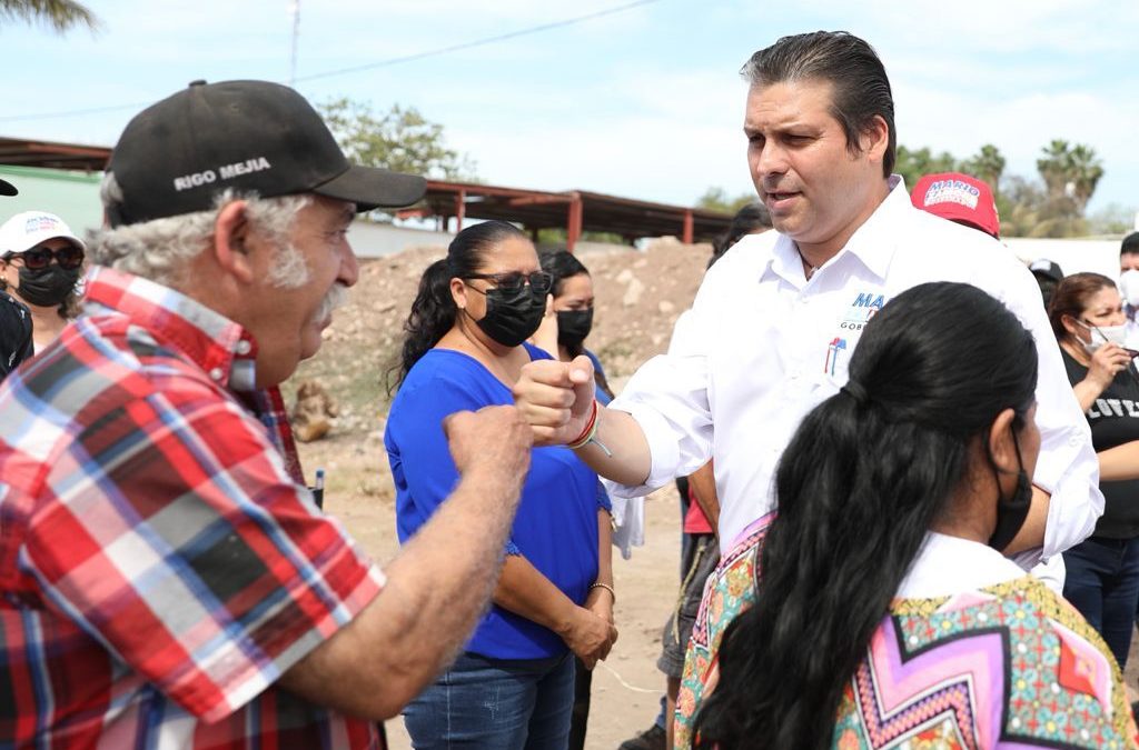 Hace Mario Zamora compromisos con la gente de Navolato