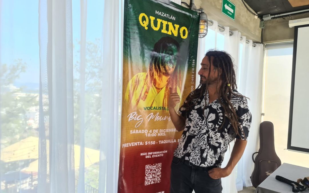 Quino de la banda de reggae Big Mountain cantará en Mazatlán