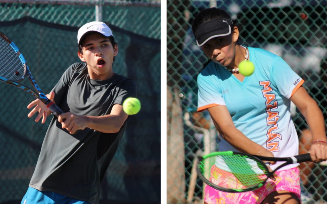 Dos mazatlecos clasifican a los Juegos Nacionales Conade de Tenis