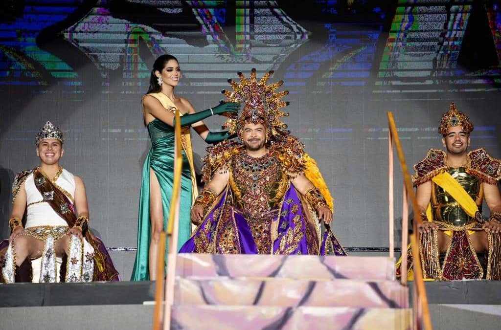 Obed es coronado como Rey del Carnaval de Mazatlán 2022