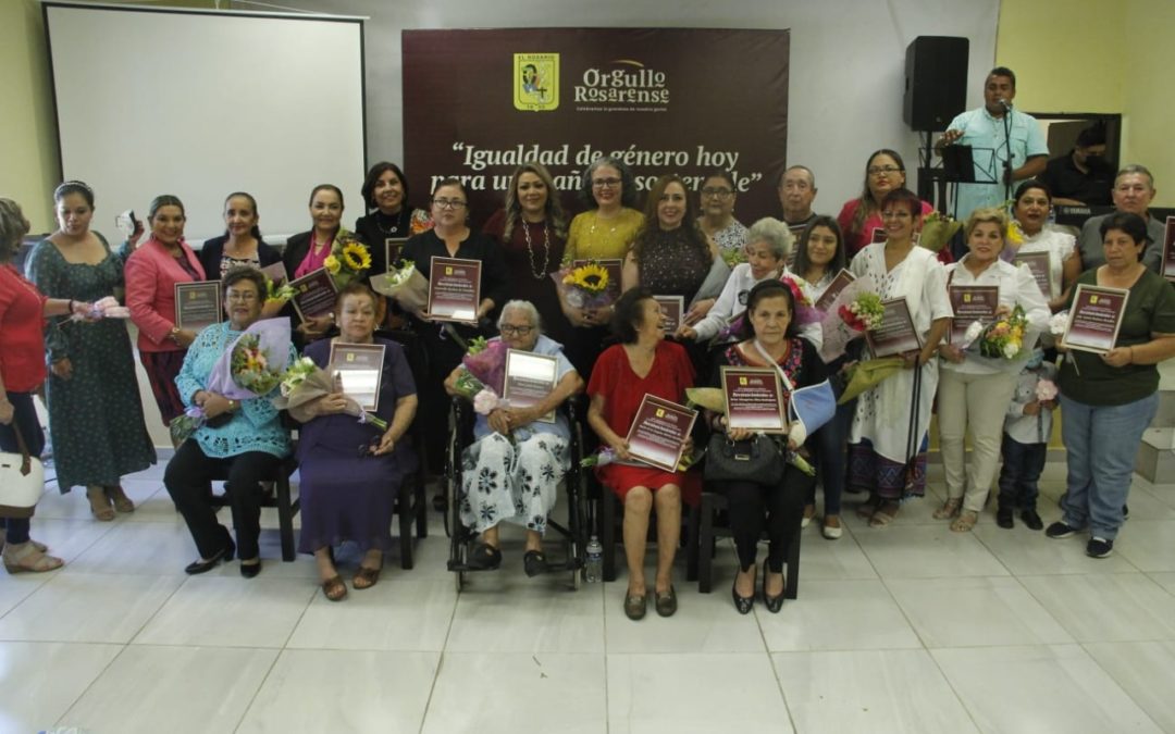 Reconocen a rosarenses destacadas; veinte mujeres de todos los ámbitos sociales y culturales