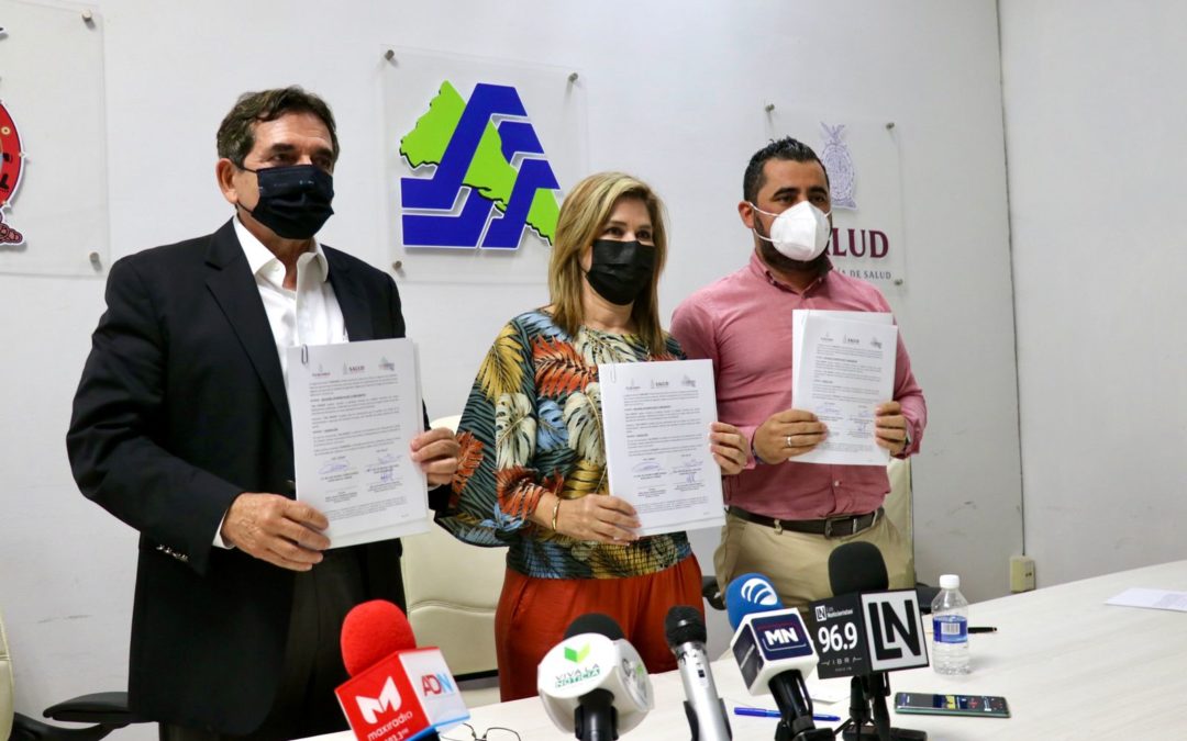 Firman convenio proteger la salud del turista