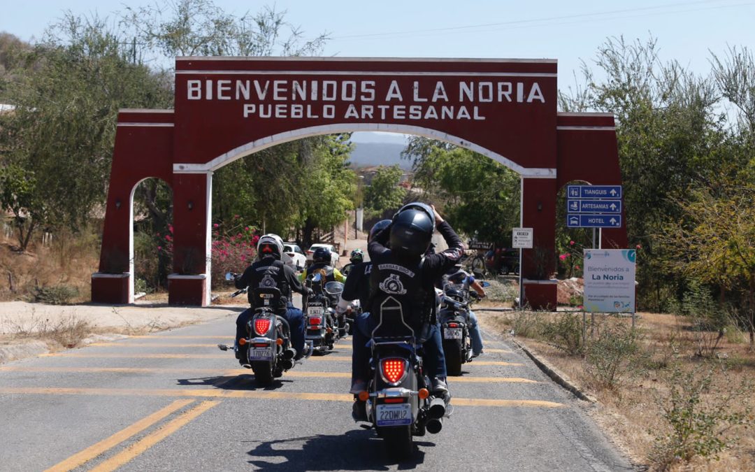 Recorren motociclistas ruta El Habal-La Noria-Picachos en segunda rodada Regional de Promotur Sinaloa