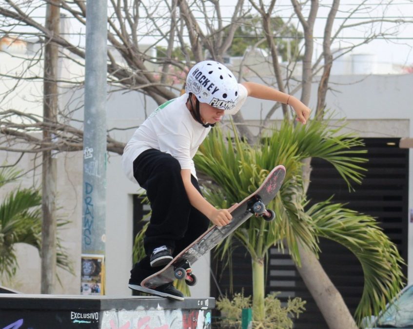 William Tirado obtiene oro en la etapa estatal de los Nacionales Conade de Skateboarding