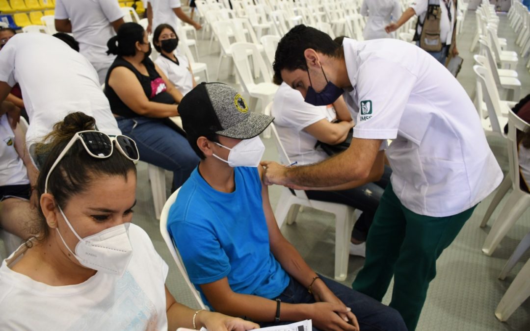 Polideportivo UAS es nuevamente sede de la jornada de vacunación