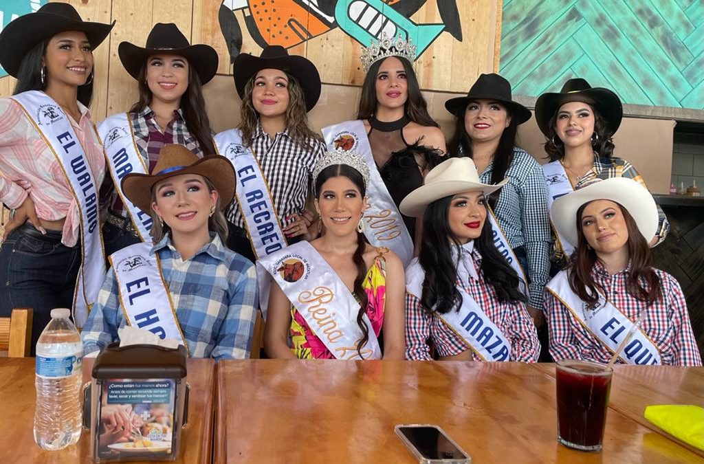 Presentan candidatas a reina de la Expo Ganadera 2022