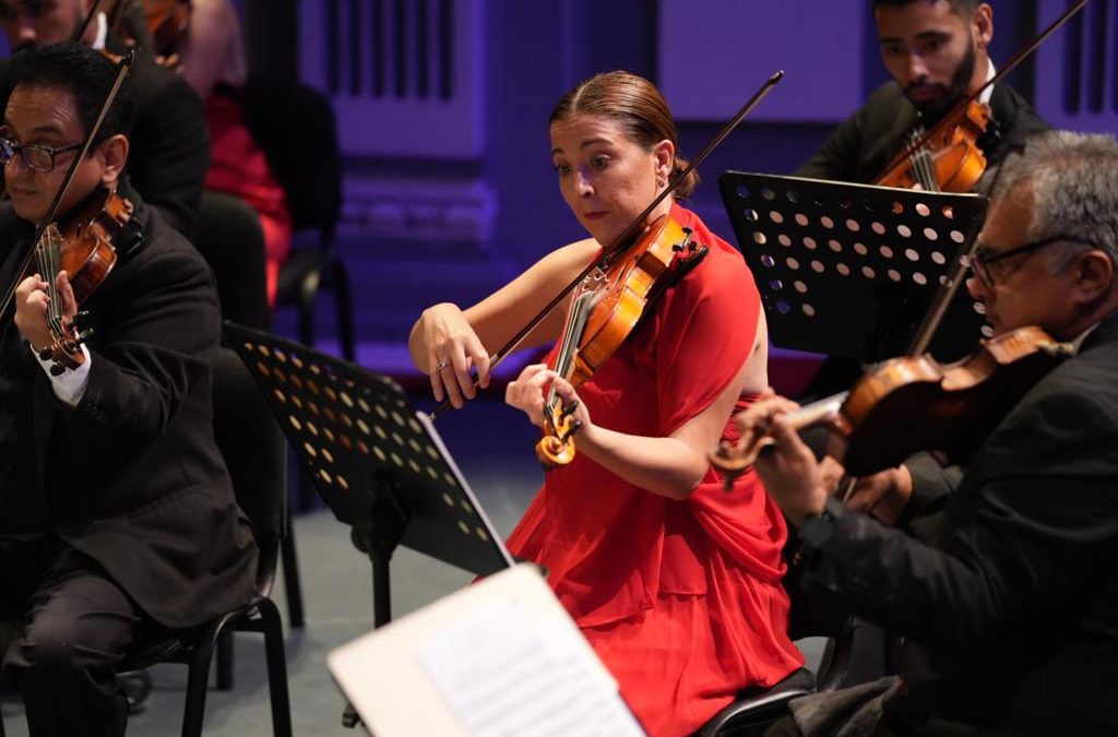 Majestuoso concierto de la Orquesta del Teatro Ángela Peralta.