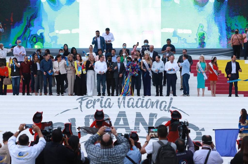 Inauguran la Feria Nacional de Durango 2022