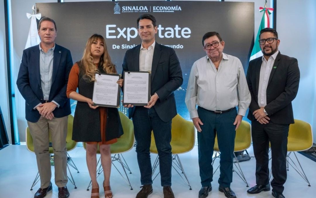 Secretaría de Economía lanza el programa Expórtate de Sinaloa para el mundo