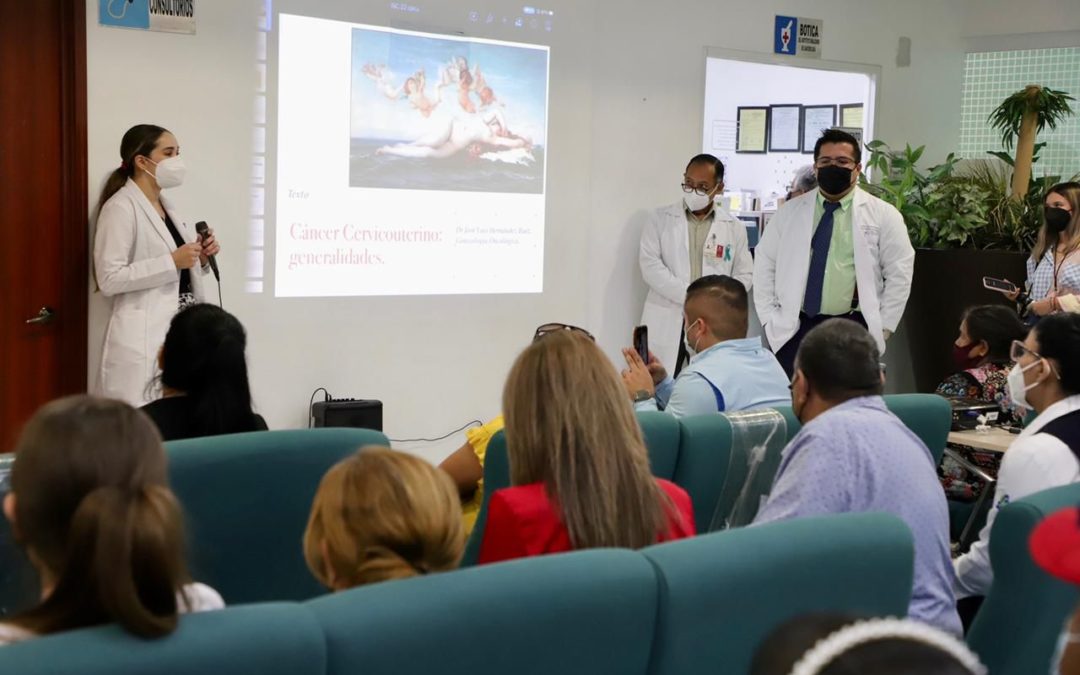 Instituto Sinaloense de Cancerología conmemora la Semana de Sensibilización y Prevención en Cáncer de Cuello Uterino