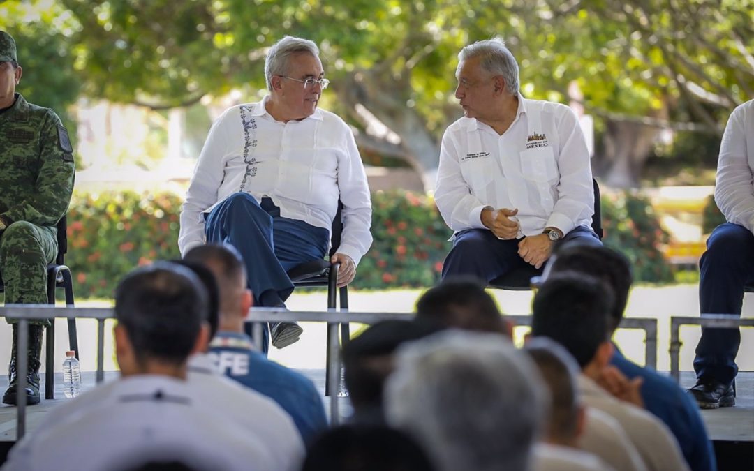 AMLO y Rocha supervisan el Programa de Internet para Todos