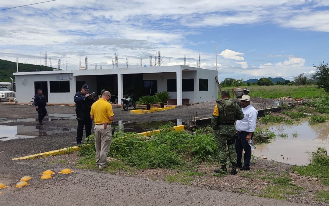 Protección Civil activa refugio para damnificados en Elota