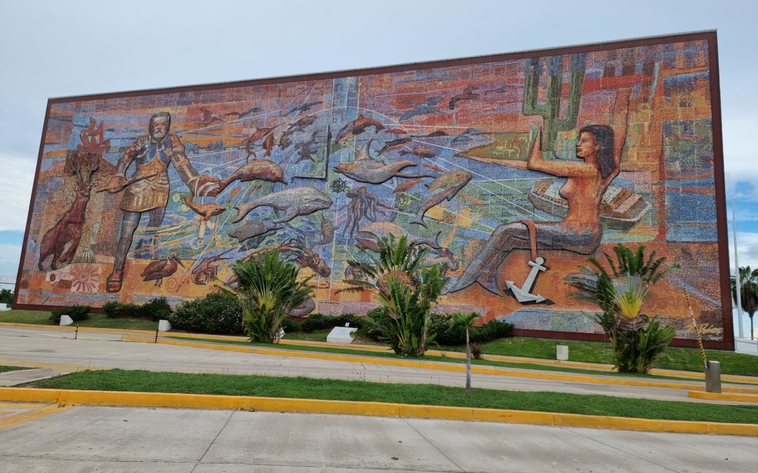 El mural más grande del mundo está en Mazatlán