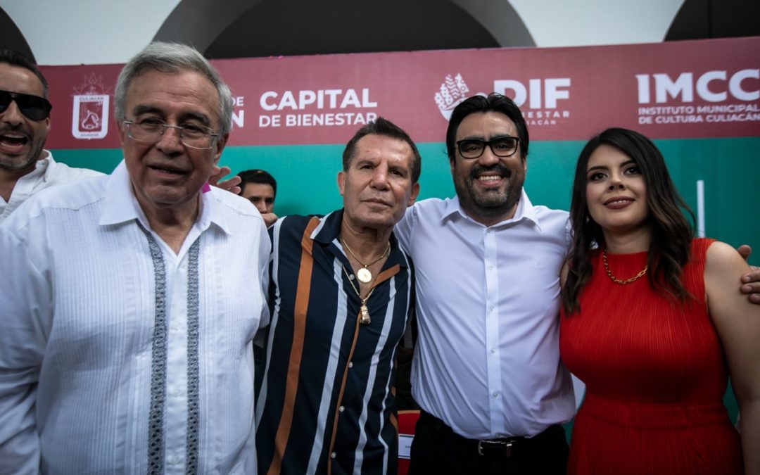 Rocha inaugura festejos por el Aniversario 491 de la fundación de Culiacán