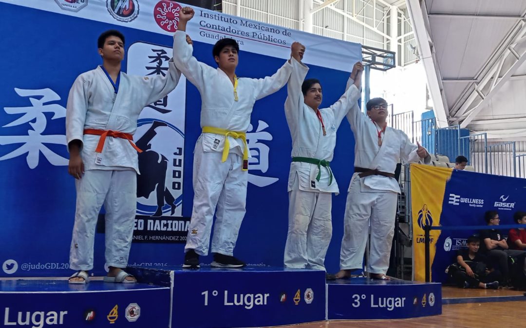 Mazatlecos obtienen medallas en Nacional de Judo