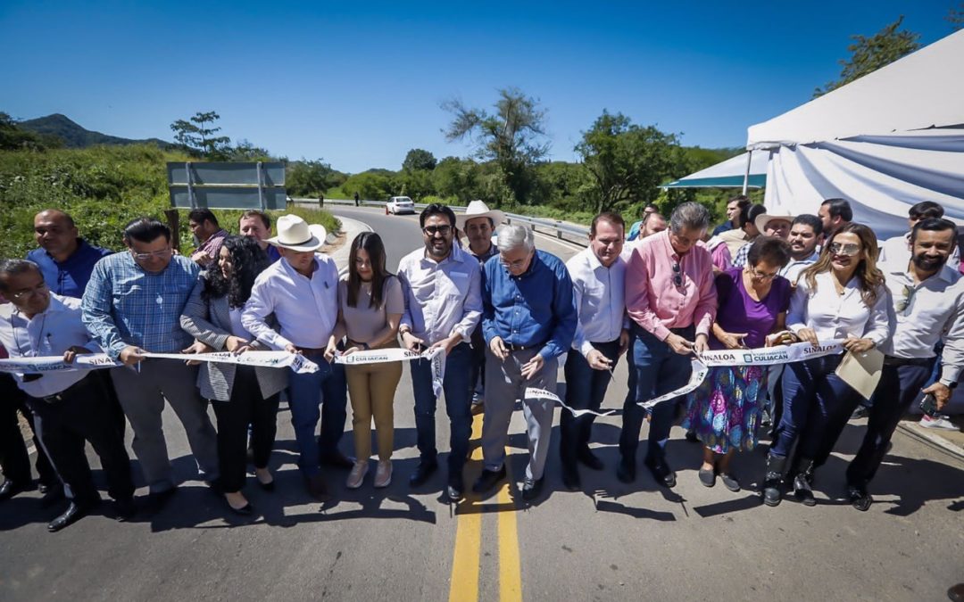 Rocha entrega nueva infraestructura vial para Culiacán