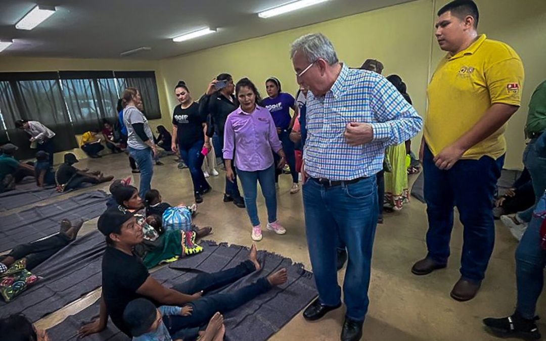 Rocha supervisa preparativos ante posible llegada de «Orlene“