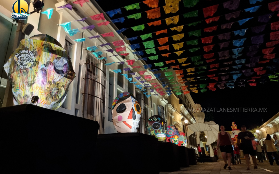 Expo de cráneos, recorridos y catrinas por el Día de Muertos en Mazatlán