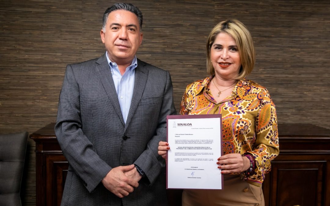 Nombran a Rosario Torres como oficial del Registro Público de la Propiedad y el Comercio de Mazatlán