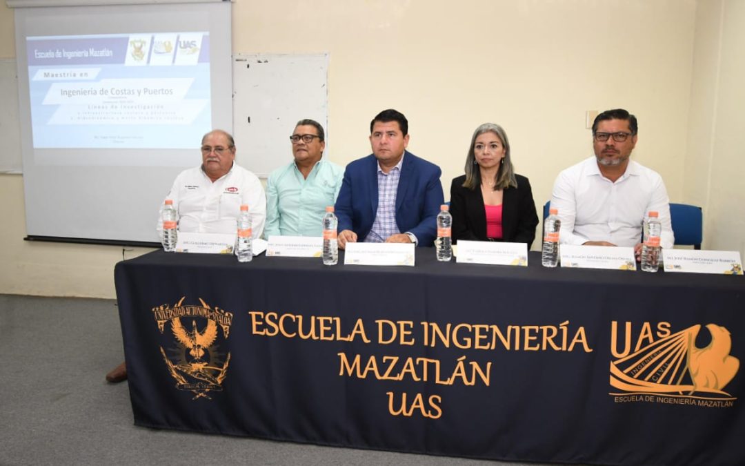 Presenta UAS maestría en Ingeniería en Costas y Puertos