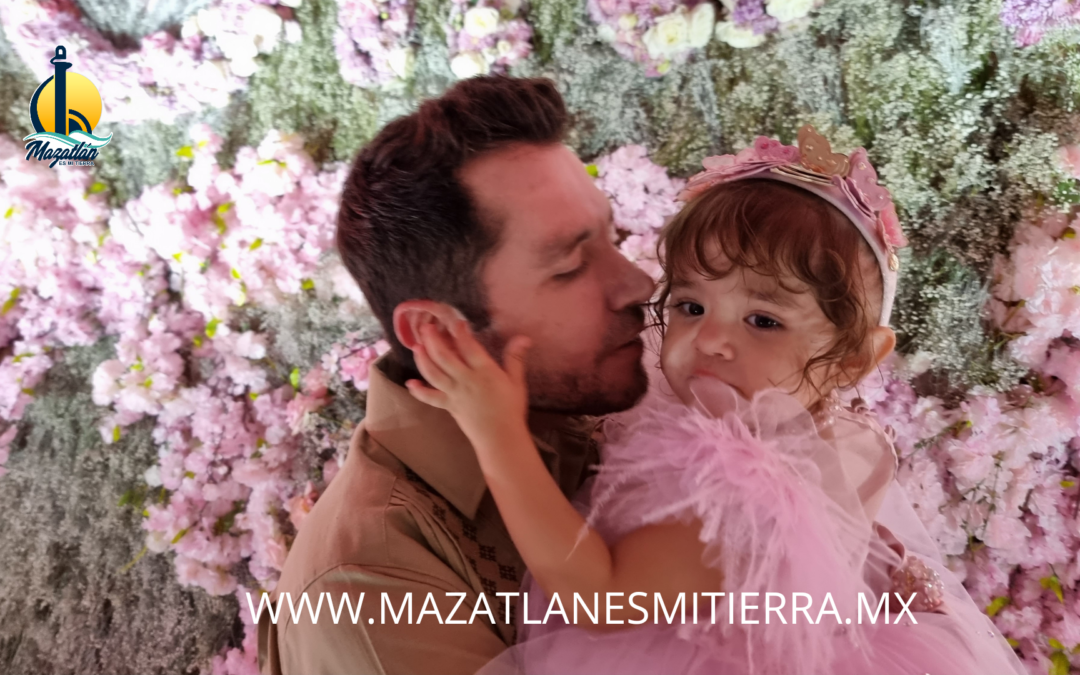 Memo Garza, vocalista de La Adictiva bautiza a su hija en Mazatlán