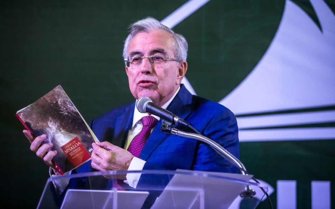 Gobernador Rocha clausura la Feria Internacional del Libro Culiacán 2022