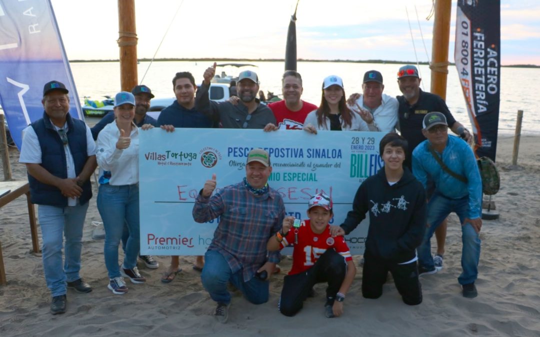 Rotundo éxito el Primer Torneo de Pesca Bill Fish Altata 2023*