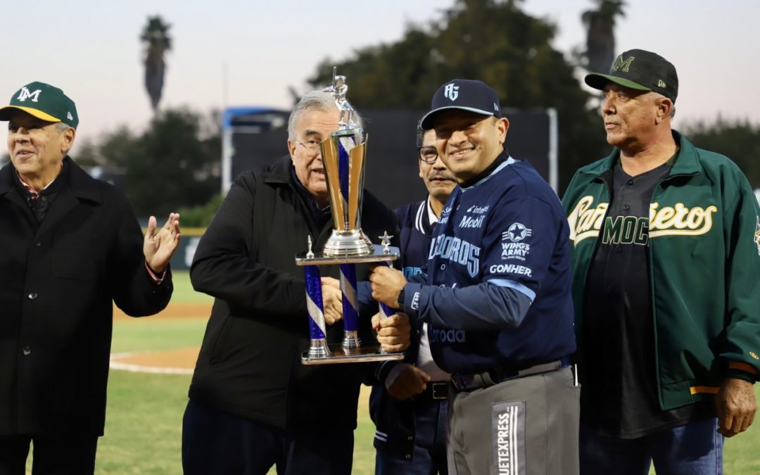 ¡Ya ganó Sinaloa!: Rocha Moya en el arranque de la serie final de la Liga Mexicana del Pacífico