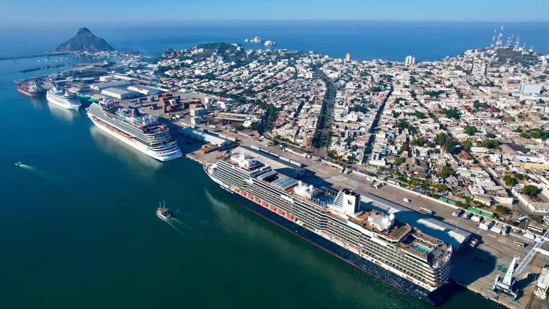 Inicia la temporada de arribos de cruceros turísticos a Mazatlán