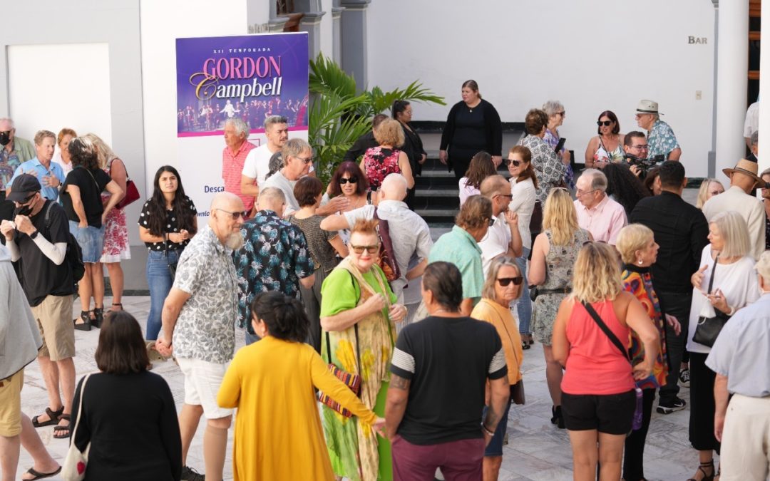 Teatro lleno en el primer concierto de la Temporada Gordon Campbell