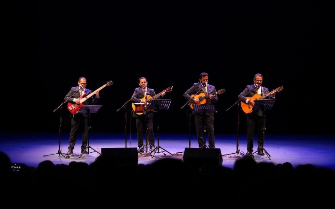 El Cuarteto Ventura se presenta en el Teatro Ángela Peralta