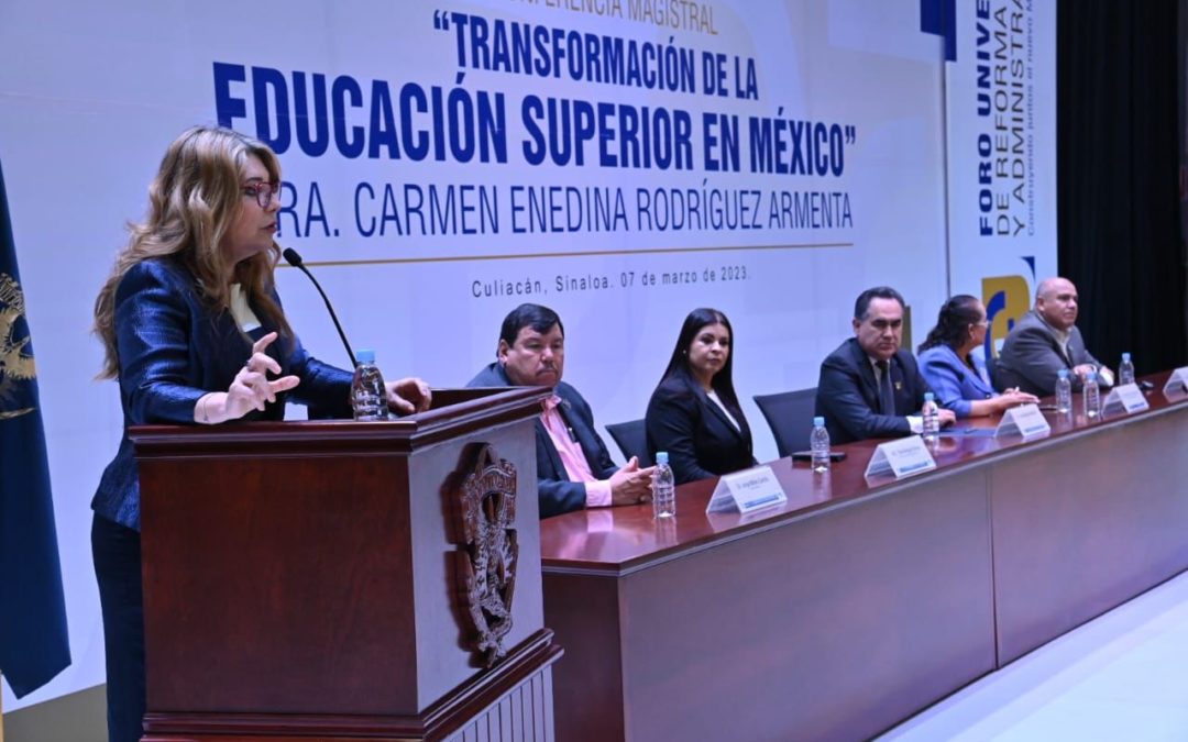 Transformación de las universidades públicas debe venir desde adentro: titular de la DGESUI