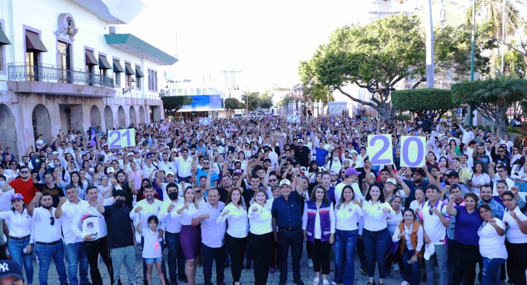 En Mazatlán se sintió la fuerza del PAS, 1056 militantes refuerzan su compromiso con el partido.