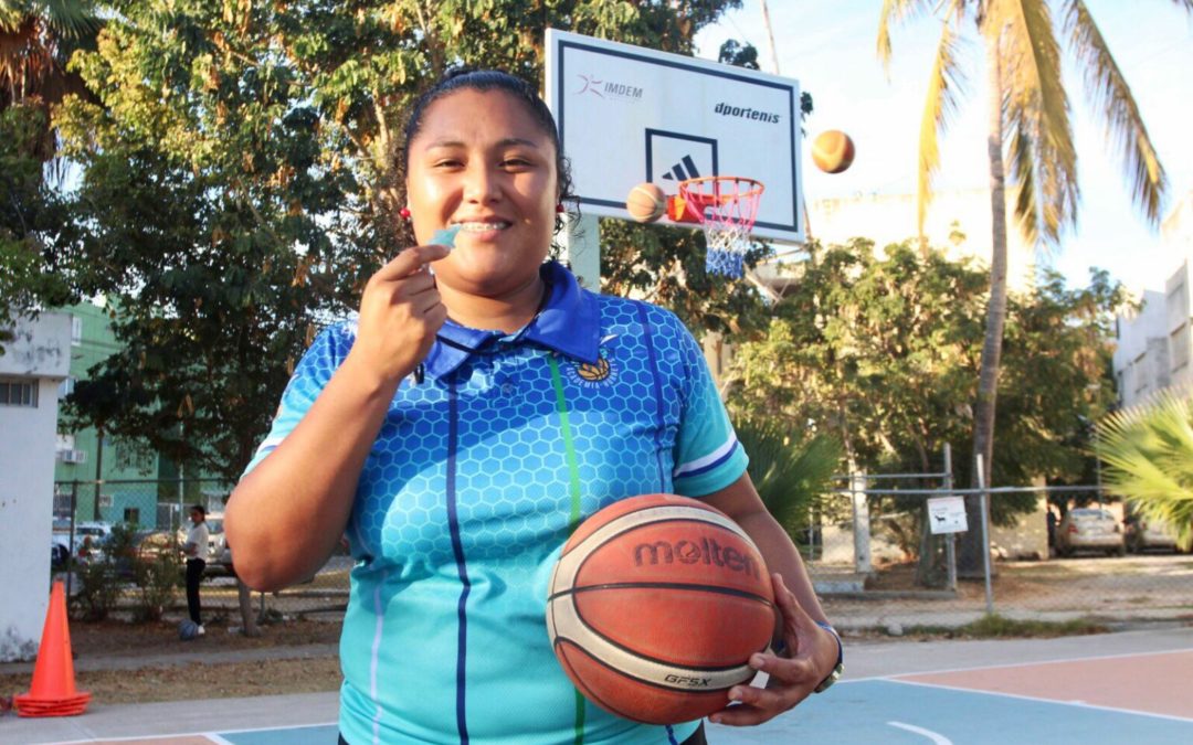 Carolina Silva Aréchiga, Estadística Fiba de Venados Basketball, quiere dejar su huella como entrenadora