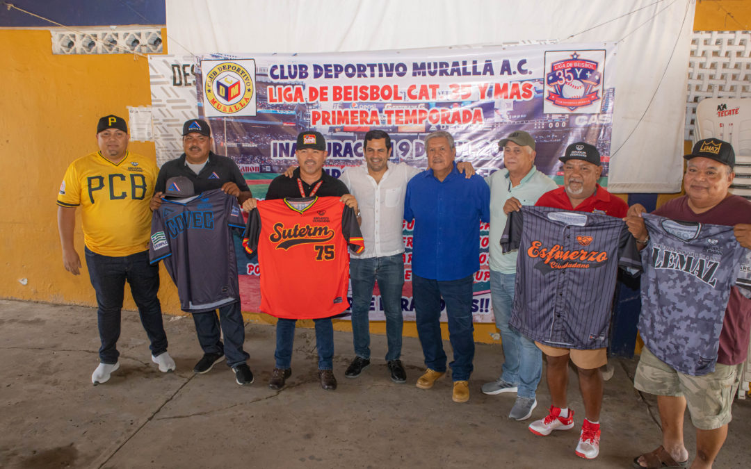 Presentan la primera temporada de la Liga de beisbol Carlos Escobar