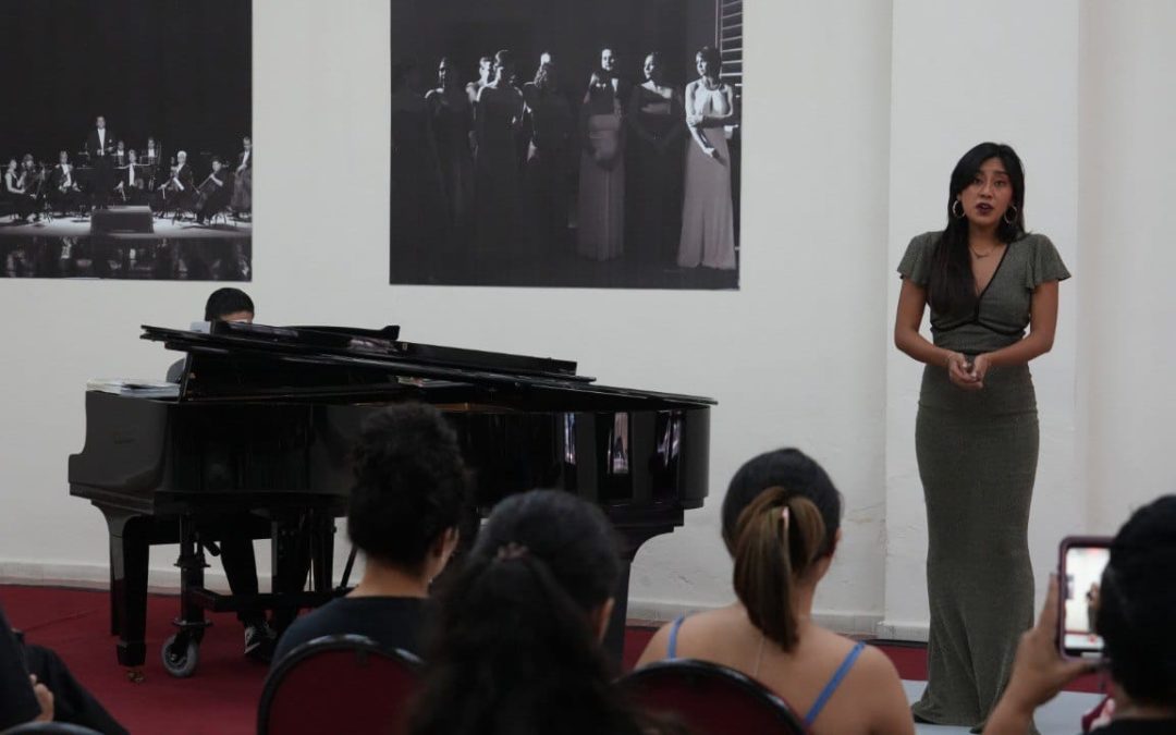 Alumnos de canto del CMA realizan recital de fin de cursos