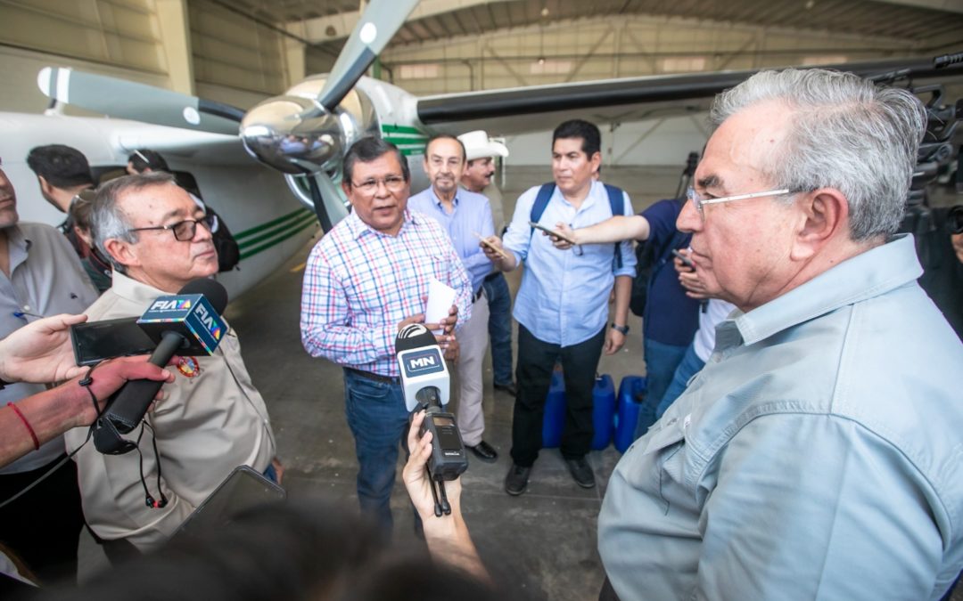 Rocha da banderazo de inicio al Programa de Estimulación de lluvias 2023