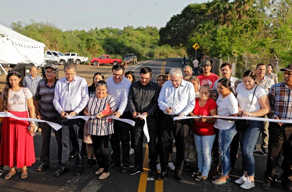 Estamos buscando que se comuniquen los pueblos: Rocha Moya