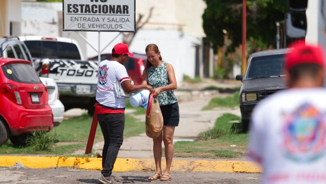 ¡Ponen el ejemplo! Habitantes de Jabalíes implementan estrategia en recolección de basura