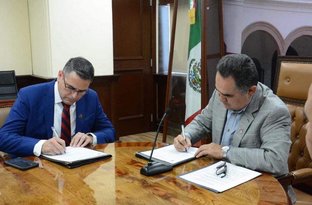 Firma el Rector de la UAS Dr. Jesús Madueña Molina primer convenio del Ciclo Escolar 2023-2024 con la Universidad de la Sierra