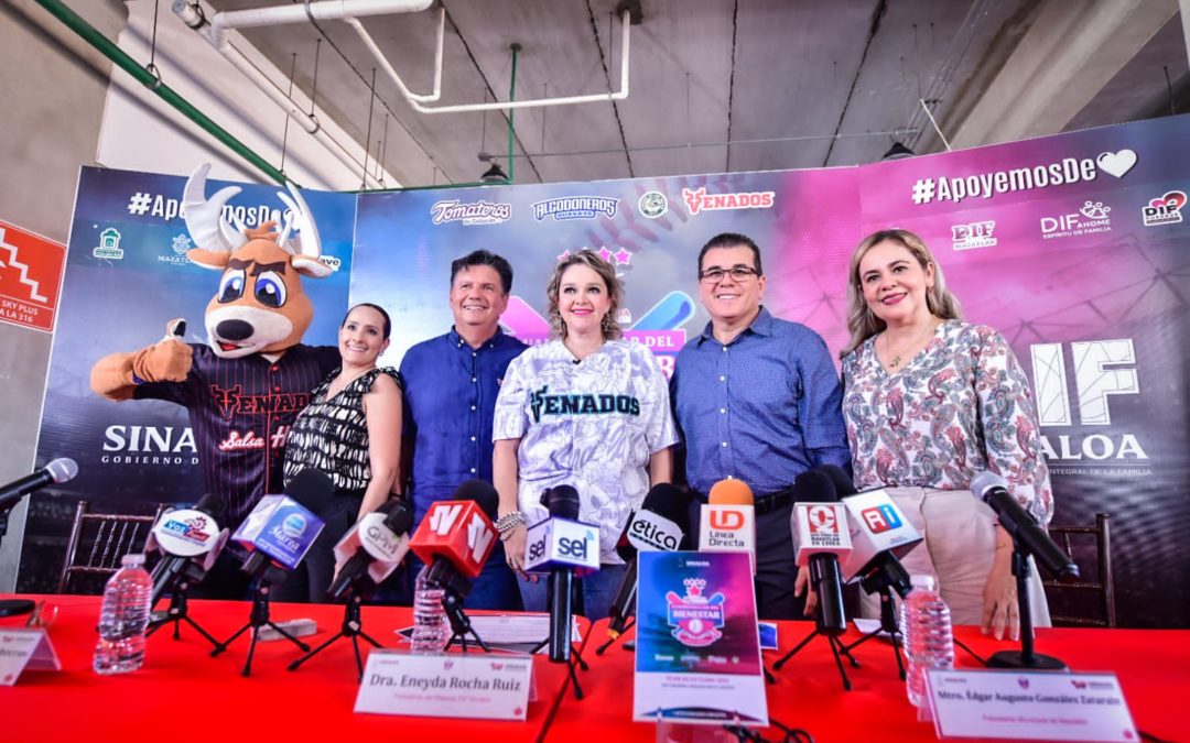 DIF Sinaloa y Sistema DIF Mazatlán anuncian el cuadrangular del bienestar el 7 de octubre