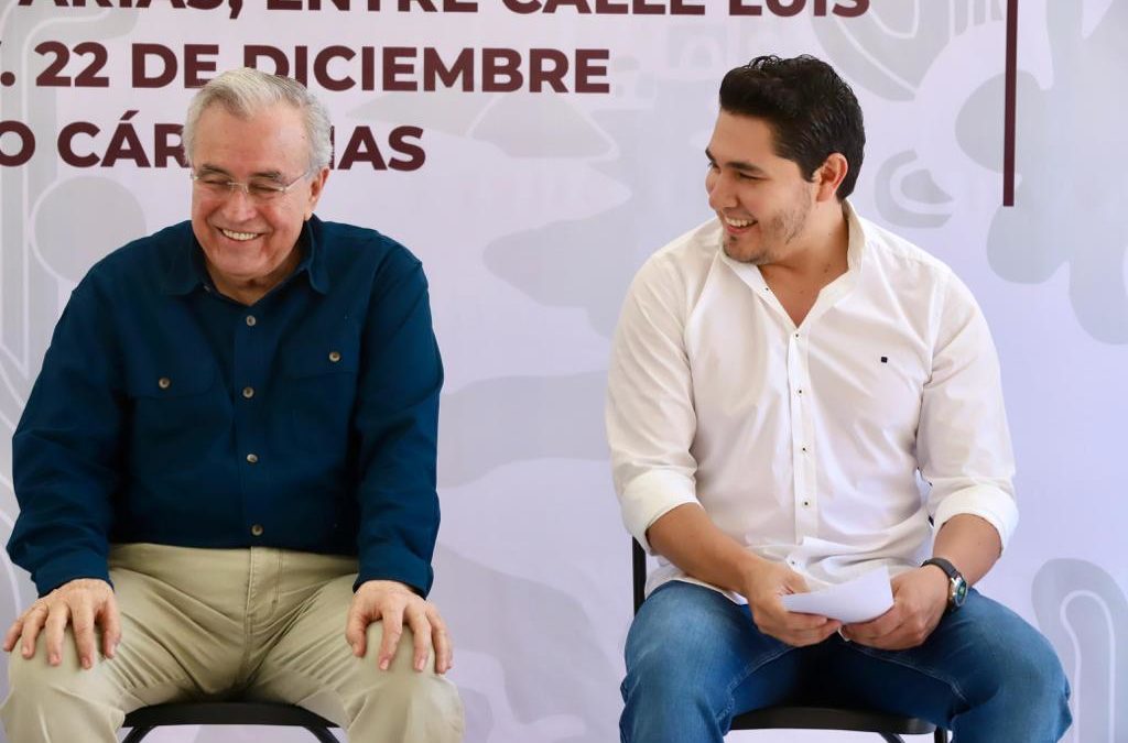 Rocha entrega Obras de Pavimentación en la colonia Lázaro Cárdenas