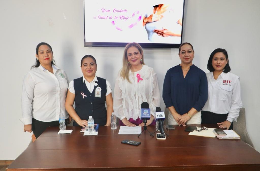 Anuncia Sistema DIF Mazatlán Foro Rosa ‘Cuidado de la Salud de la Mujer’