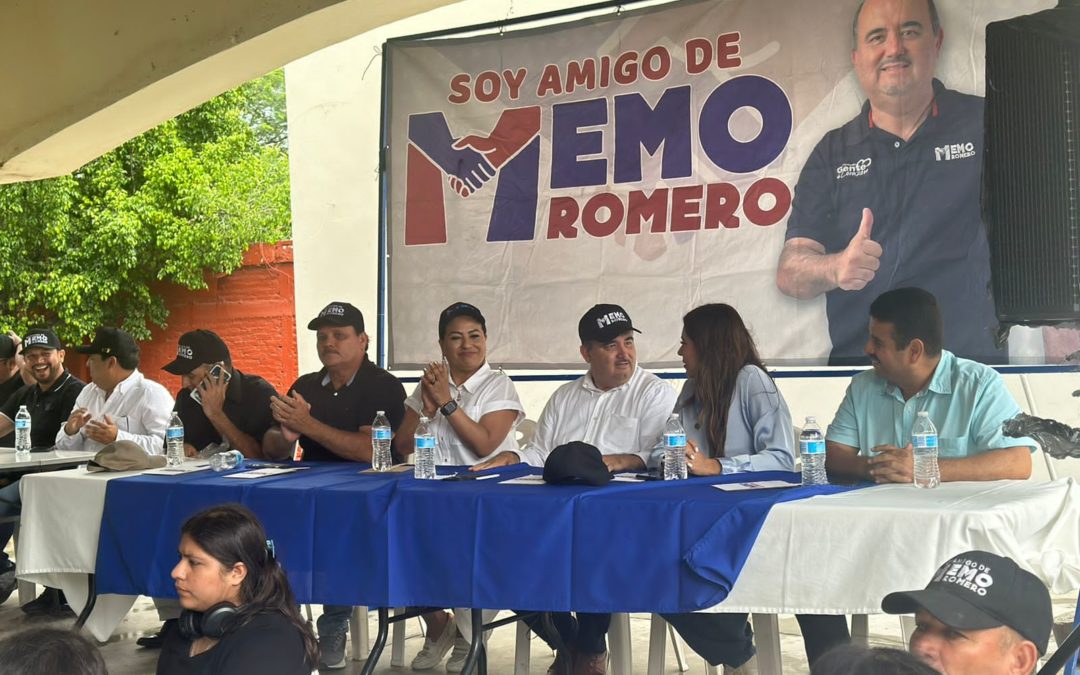 Memo Romero es arropado por más de 300 panistas