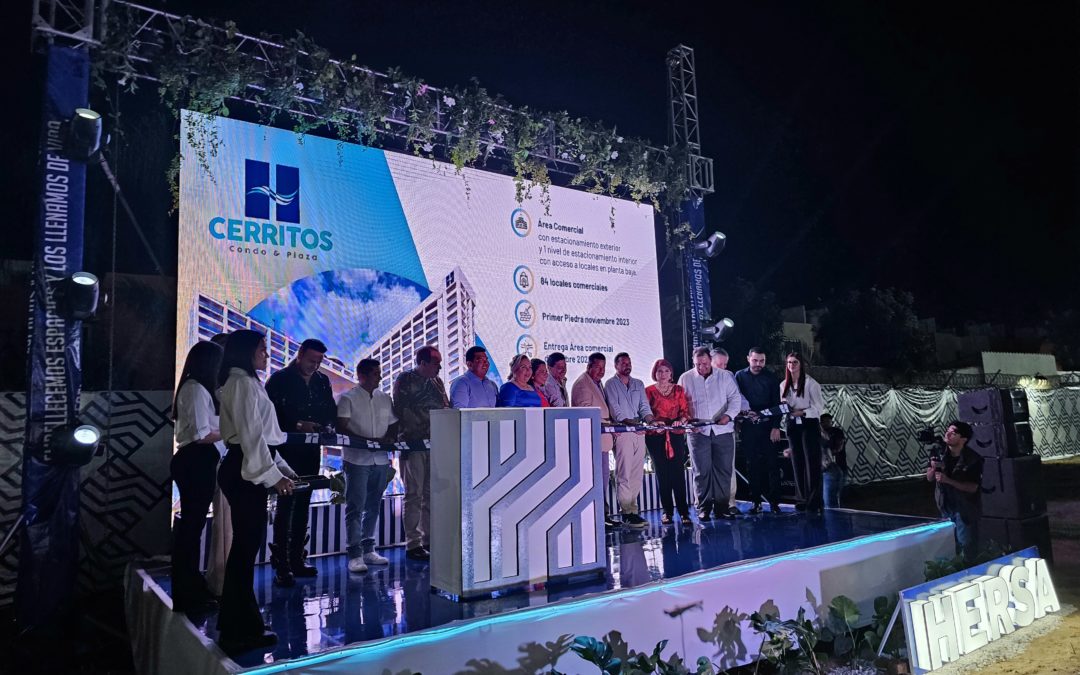 ¡Con música, fiesta y pirotecnia presentan Cerritos Condo y Plaza!